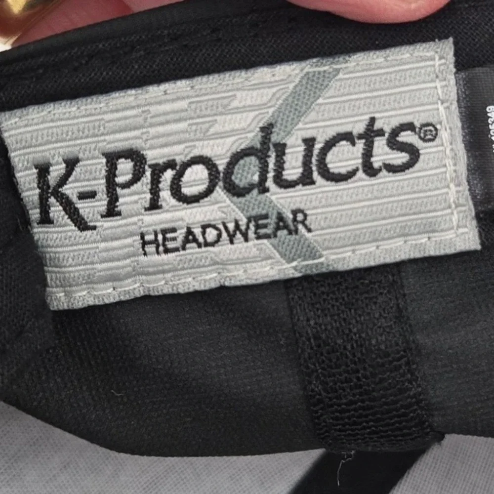 UPS Hat K-Products Black Official Logo‎ Driver Uniform Gold Dash Brim Strapback